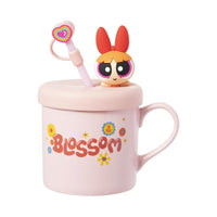 Mug avc paille rose 450ml LES SUPER NANAS