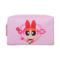 Trousse cosmétique carrée rose The Powepuff Girls