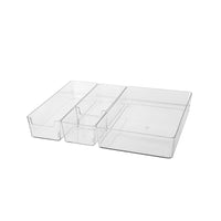 Boîtes transparentes x4