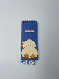Carnet fin 80 pages canard allongé Diving duck