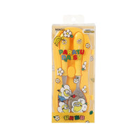 Ensemble de couverts jaune Daisy MINIONS