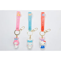 Porte clé noeud Sanrio