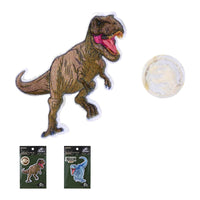 Autocollants brodés 2 modèles Jurassic World