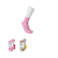 Chaussettes douces et pompons
