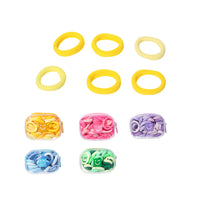 Ensemble élastiques mini couleur dégradées x40