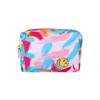 Trousse cosmétique bleue SMILEY WORLD