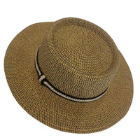 Chapeau de paille tressé