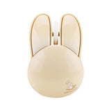 Souris silencieuse beige Lapin Rabbit Wireless