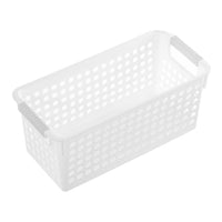 Boîte de rangmt blanche avc poignées Petit modèle