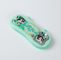 Set de couverts vert LES SUPER NANAS