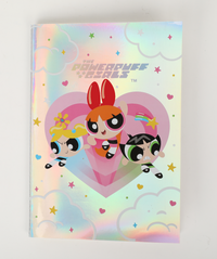 Carnet B5 40 pages Holographic The Powepuff Girls