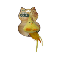 Jeu animaux peluche oiseau jaune