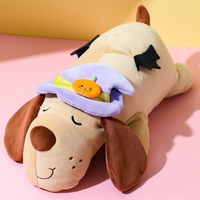 Peluche chien allongé Halloween