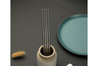 Baguettes en acier inoxydable 3 paires Chopsticks Series