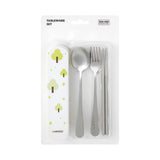 Couverts et baguettes avec boîte de rangement arbres