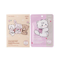 Masque en tissu nourrissant visage acide hyaluronique Mikko Collection