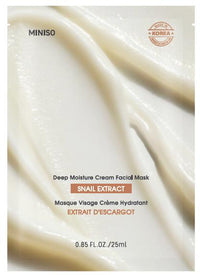 Masque visage creme hydratante intense Extrait d'escargot Deep Series