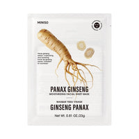 Masque en tissu hydratant Ginseng Panax Facial Series