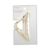 Pince à cheveux large Metal Triangle