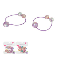 Elastiques x2 Shiny Bead Hair