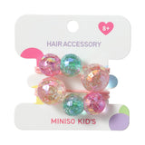 Elastiques x2 Shiny Bead Hair