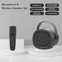 Enceinte portable et micro A16 noire Wireless