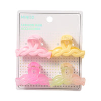 Ensemble de pinces noeuds petit modèle x4 Hair Claw