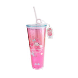 Gobelet plastique et breloque 800ml My Melody SANRIO