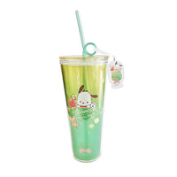 Gobelet plastique et breloque 800ml Pochacco SANRIO