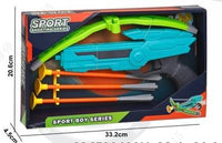 Arbalette avec cible verte Shooting