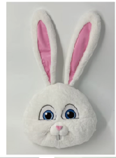 Peluche coussin Boule de Neige 40cm La vie secrète des animaux