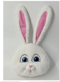 Peluche coussin Boule de Neige 40cm La vie secrète des animaux