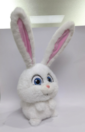 Peluche coussin Boule de Neige 35cm La vie secrète des animaux