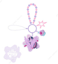 Pendant pour téléphone perles violettes MY LITTLE PONY