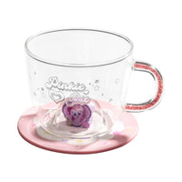 Tasse en verre et sous verre 400mk MY LITTLE PONY