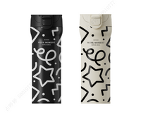 Gourde isotherme 420ml motifs étoiles Patterned
