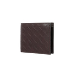 Porte feuille homme marron simili cuir entrelacé Men's