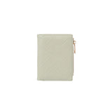 Porte feuille femme vert simili cuir entrelacé Women's