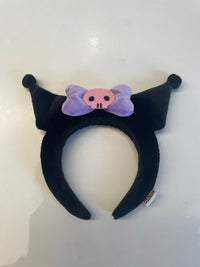 Serre tête peluche Kuromi SANRIO