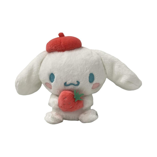 Porte clé peluche 10cm Cinnamoroll avc fruit SANRIO