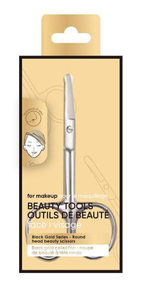 Ciseaux ronds sourcils Black Gold