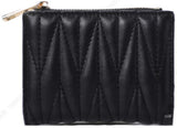 Porte feuille femme noir chevrons Woman