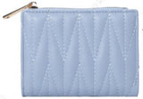 Porte feuille femme bleu clair chevrons Woman