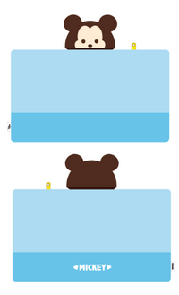 Couverture avec capuche Mickey DISNEY Tsum Tsum