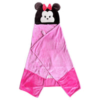Couverture avec capuche Minnie DISNEY Tsum Tsum