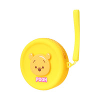 Porte monnaie silicone rond jaune Winnie DISNEY Tsum Tsum