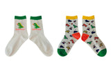 Chaussettes blche 5-7 ans DINOSAURE