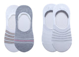 Socquettes fines invisibles femme x2 Mesh