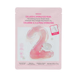 Masque en tissu nourrissant visage collagène & perle hydrolysée Collagen Series