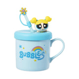 Mug avc paille bleu 450ml LES SUPER NANAS